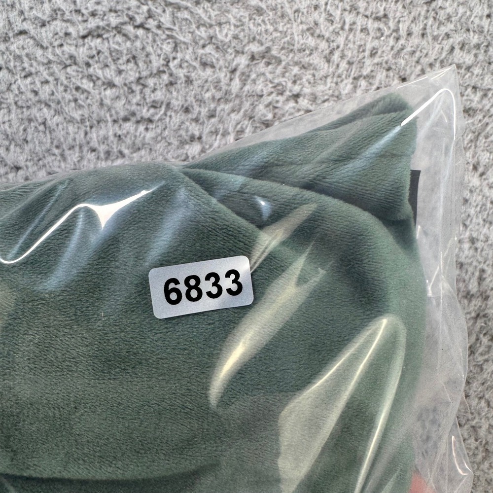 Aerie Offline Velour Jogger Pants Green Womens M Waist Drawstring Zip Pockets - Picture 9 of 9